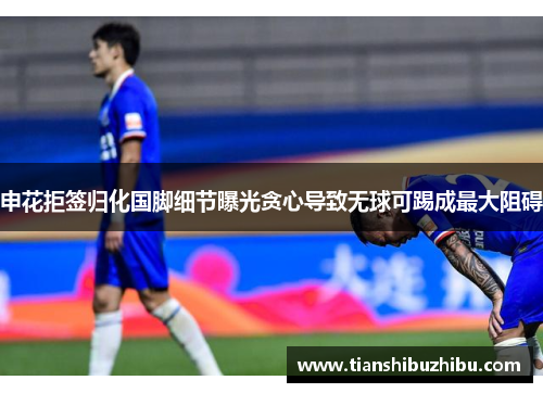申花拒签归化国脚细节曝光贪心导致无球可踢成最大阻碍